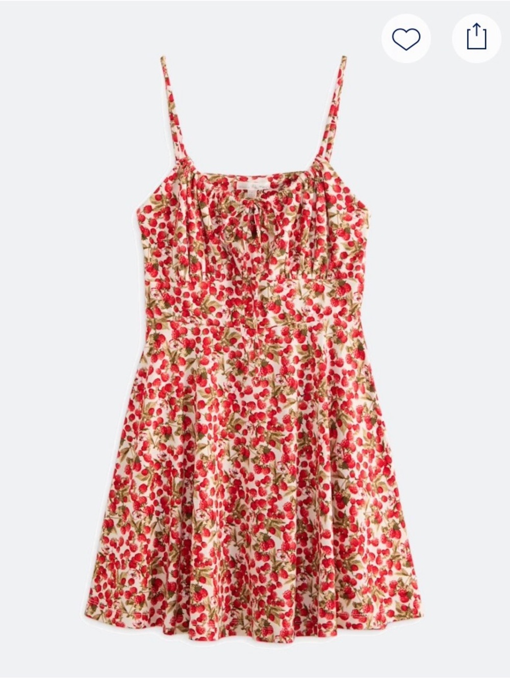 nine britton Red Floral Sleeveless Mini Dress - Picture 5 of 5